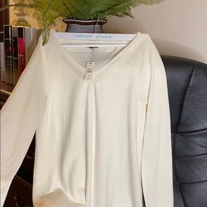 Lovely light sweater.